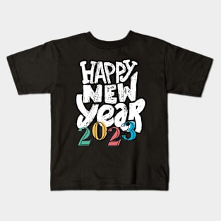 happy new year 2023 party Kids T-Shirt